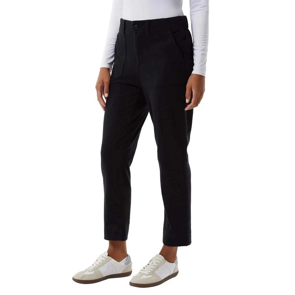 NWT 32 Degrees Women's Twill Ankle Pant - Black, Small 1882133